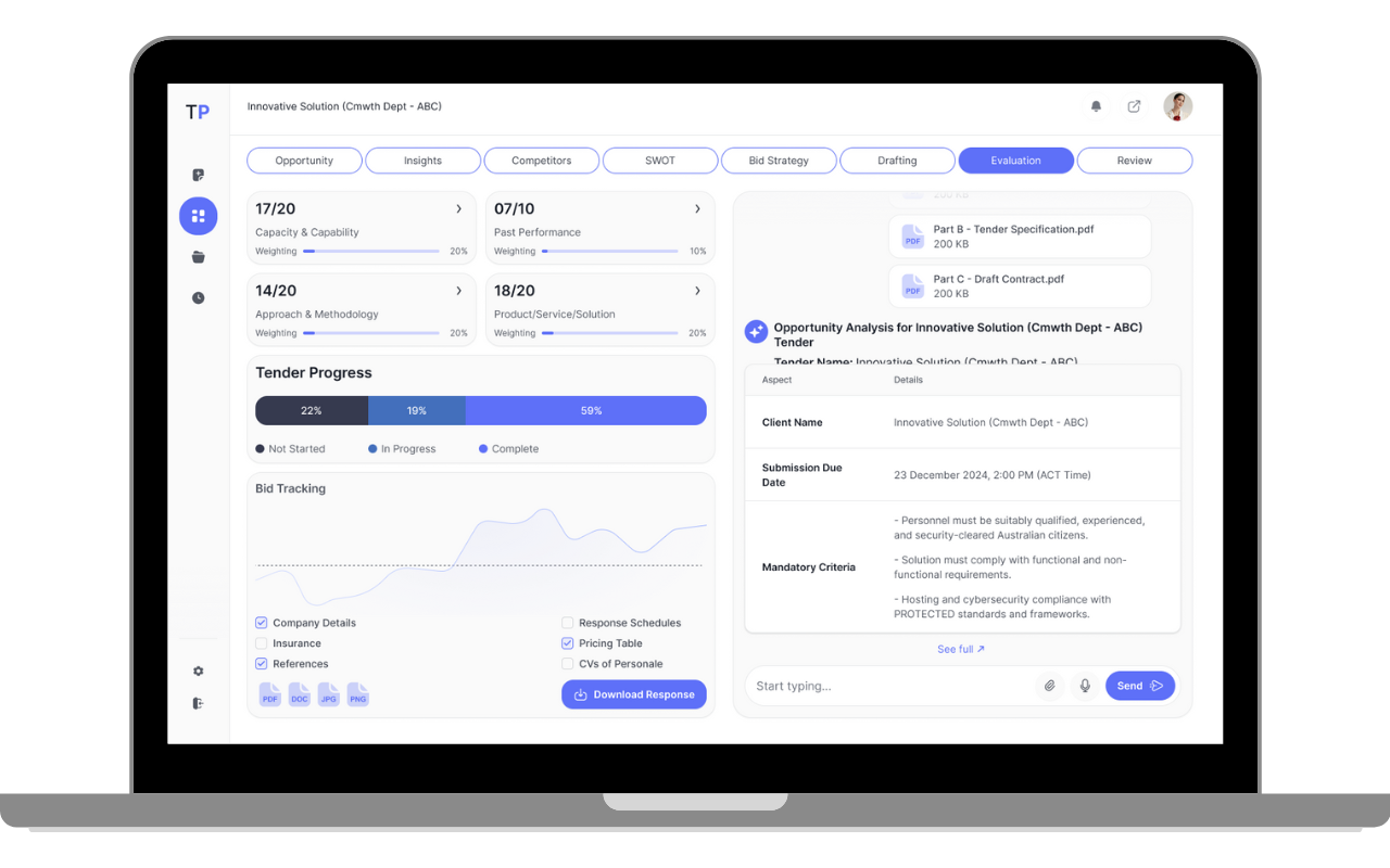TenderPilot Dashboard